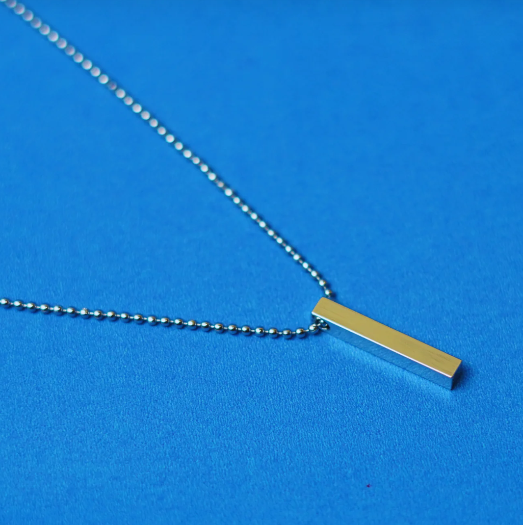Minimalist Bar Pendant Necklaces