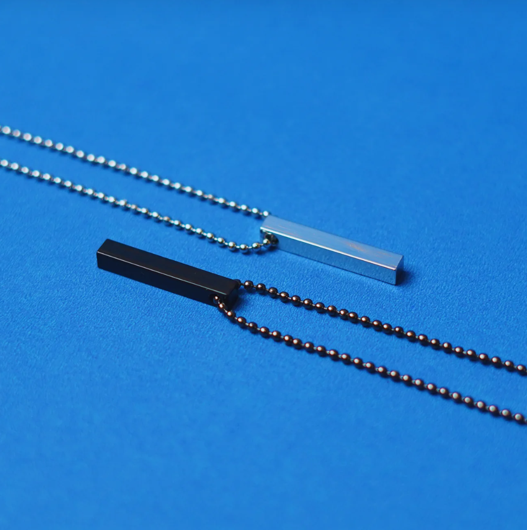 Minimalist Bar Pendant Necklaces