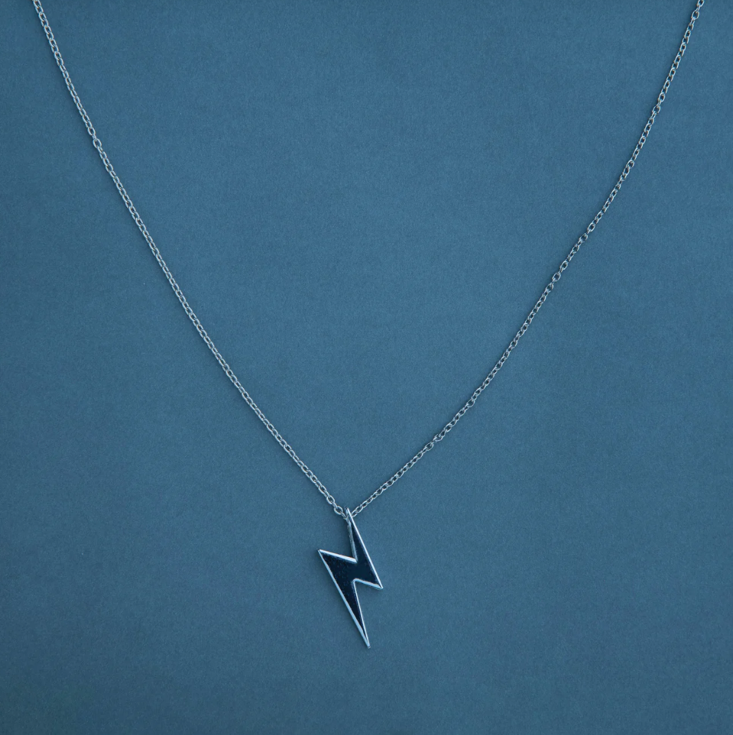 ⚡ Lightning Bolt Pendant Necklace